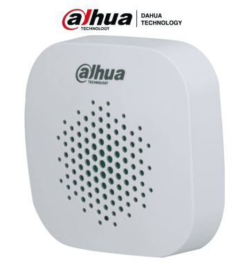 DHI-ARA12-W2 | DAHUA - Sirena inalámbrica para interior con potencia 105 dB, 3 niveles de volumen