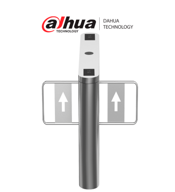 ASGB521H-D | DAHUA - Swing Barrier Media para exterior, un carril