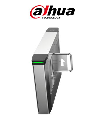 DHI-ASGB611K-L | DAHUA - Swing Barrier Izquierda de Servomotor con capacidad de hasta 60 Personas por Minuto