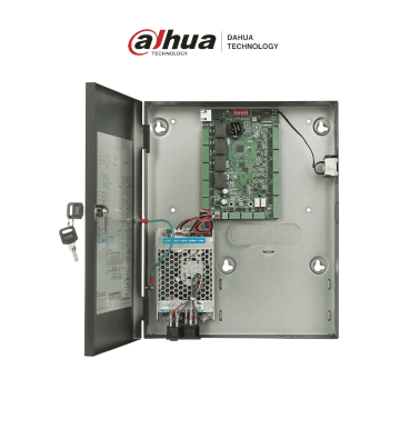 DHI-ASC2202C-D | DAHUA - Control de Acceso gestiona 2 puertas y 4 lectoras, admite 100,000 usuarios, 3,000 huellas y 500,000 r