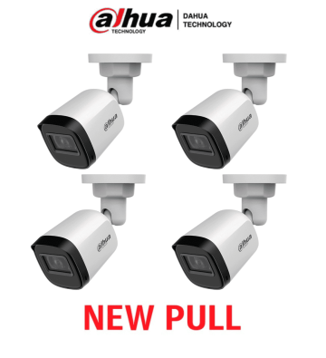 HAC-B1A21PAQ NEWPULL | DAHUA - Paquete Caja de 4 Camaras Bullet 1080P