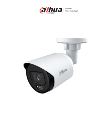 DH-HAC-HFW1509TN-A-LED-S3-DIP | DAHUA - Cámara Bullet Full Color de 5 Megapixeles/ Lente de 3.6 mm/ Micrófono Integrado/ Leds
