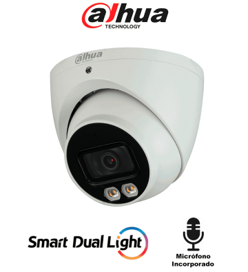 DH-HAC-HDW1239TN-IL-A-S2 | DAHUA - Camara Domo de 2 Megapixeles/ Iluminador Dual Inteligente+Full Color/ Lente de 2.8 mm/ 107
