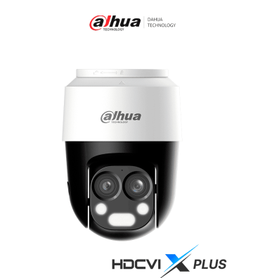 DH-HAC-PT1200BN-IL-A-E2Z | DAHUA - Cámara PT Dual de 2 Megapíxeles/ HDCVI X PLUS/ 6x Zoom Hibrido 2 Lentes/ Lentes de 2.8mm y