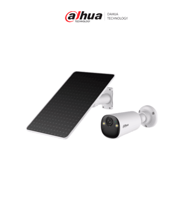 DH-KIT/BF4CP-4G-XL/M0508 | DAHUA - Kit cámara bullet 4G con panel solar con batería incluida/ 4 Megapíxeles/AOV (Always-On Vid