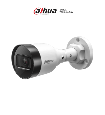 DH-IPC-HFW1431S1-A-S6 | DAHUA - Cámara IP Bullet de 4 Megapixeles lente de 2.8 mm con ángulo de visión de 104 grados, IR de 30