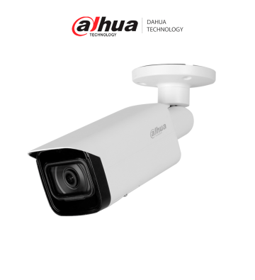 DH-IPC-HFW5241TN-SE-0360B | DAHUA - Cámara IP Bullet Resolución de 2 MP/ H.265/ IR 80 Mts/ Detección de Rostros/ Protección Pe