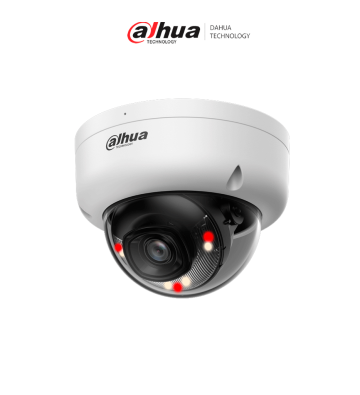 DH-IPC-HDBW1239E1-A-IL | DAHUA - Cámara IP Domo Antivandalica de 2 Megapixeles Iluminador Dual/ Lente de 2.8 mm/ 104 Grados de