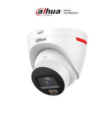 DH-IPC-HDW2449T-S-PRO | DAHUA - Cámara IP Domo de 4 MP ofrece tecnología WizColor y WizSense con IA, SMD Plus, lente de 3.6 mm