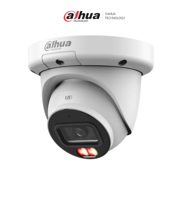 DH-IPC-HDW3449QM-S-IL | DAHUA - Cámara IP Domo de 4 Megapíxeles con Iluminador dual/ WizSense/ Lente de 2.8mm/ 102 Grados de A