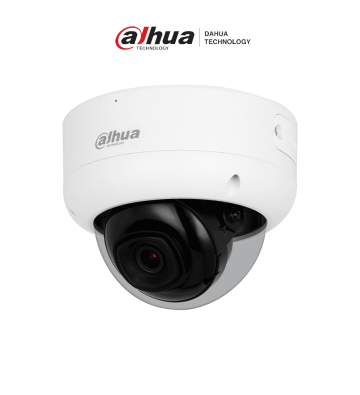 DH-IPC-HDBW3241E-AS-S2 | DAHUA - Cámara IP Domo Antivandálica d 2MP con lente d 2.8mm y 107°, WizSense, IR de 50m, micrófono i