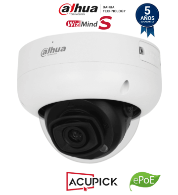 DH-IPC-HDBW5241RN-ASE | DAHUA - Cámara IP Domo 2MP Antivandálica/ WizMind/ Lente 2.8 mm/ 106 grados de apertura