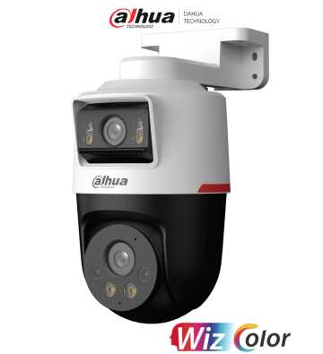 DH-IPC-PTS2249B-E2-S-PV-PRO | DAHUA - Cámara IP PT dual de 2MP+2MP Lente 3.6/WizColor/SMD Plus/Protección perimetral
