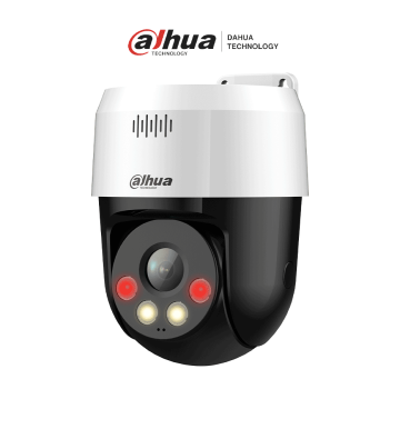 DH-SD2A500NB-GNY-A-PV | DAHUA - 0400 Cámara IP PT de 5MP / Full Color/ Disuasión activa/ Iluminador dual inteligente/ 30m de I