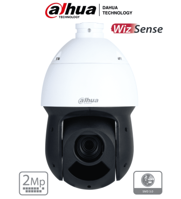 DH-SD49225DB-HNY | DAHUA - Cámara IP PTZ de 2 MP/ WizSense/ 25x de Zoom óptico/ IR de 100 m / H.265 / WDR Real de 120 dB/ Prot