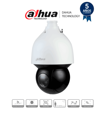 DH-SD5A225GB-HNR-SL | DAHUA - Cámara IP PTZ de 2 Megapíxeles Anticorrosión/ 25x de Zoom Óptico/ IR de 150 Mts/ Antivandálica/