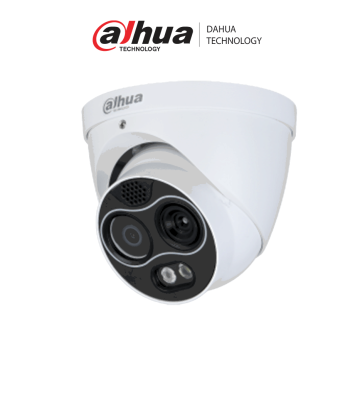 DHI-TPC-DF1241-B2F2-DW-S8 | DAHUA - Camara IP Dual Termica/ Lente Termico de 2mm (256×192) / Lente Visible de 2mm y 4 Megapixe
