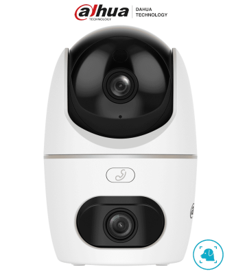 DH-HPT1539DD-STW-5E2-IL | DAHUA - Cámara IP PT Dual de 10 Megapixeles/ Hero/2 Lentes de 3k/ 30 de IR y Luz Visible/ Boton de L