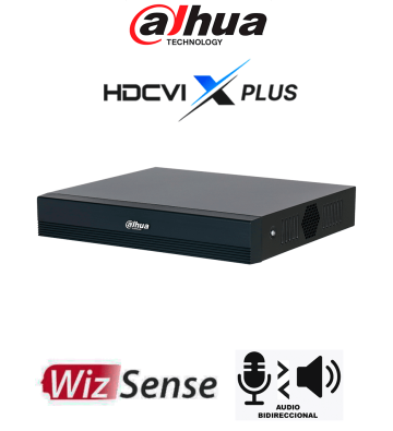 DH-XVR1B16-I/T | DAHUA - DVR de 16 canales 1080p Lite WizSense y Cooper-I/ Audio Bidireccional en los 16 Canales/ H.265+