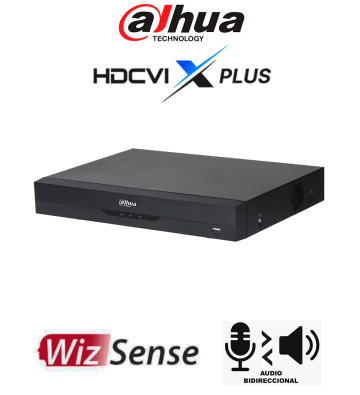 DH-XVR5116H-4KL-I3/T | DAHUA - DVR de 16 Canales 4K WizSense/ HDCVI X PLUS/ Audio Bidireccional/ 16 Canales + 16 IP