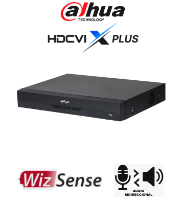 DH-XVR5108HE-4KL-I3/T | DAHUA - DVR 8 canales 4K WizSense/ HDCVI X PLUS/ Audio Bidireccional/ AcuPick/ SMD Plus/ H.265+
