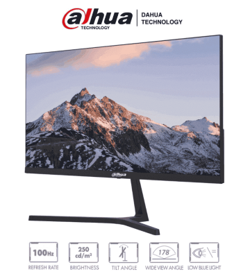 DHI-LM24-B200S | DAHUA - Monitor de 23.80 Pulgadas/ Ultra Delgado/ 1920×1080 (FHD)/ Angulo de Visualización de 178 Grados/ Alt