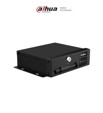 DHI-MXVR1004-GFI | DAHUA - DVR Móvil 4 Canales con Inteligencia Artificial 1080p, 4G, H.265, soporta 2 Tarjetas SD, DSM/ADAS/B