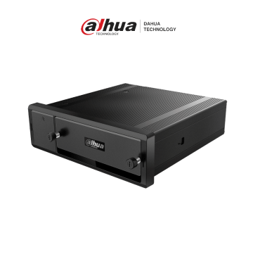 DHI-MXVR4104-GFWI | DAHUA - DVR móvil de 4 canales analógicos + 4 IP, Resolución 1080p, Comunicación Ethernet, Wi-Fi y 3G/4G