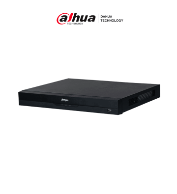 DHI-NVR5216-8P-EI | DAHUA - NVR5216-8P-EI - NVR IP con tecnología Acupick y WizSense 16 canales 1U con 8 PoE, 2 HDD