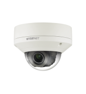 WISENET P Hanwha Techwin PNV-9080R PNV-9080R | Cámara IP Domo Ext. Andtivandálica, 12MP, 4K, Lente Motorizado 4.5-10 mm, H.265&