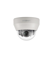 WISENET HD+ Hanwha Techwin HCD-6070R HCD-6070R | Cámara Domo Interior 2MP, AHD, TVI, CVI, CVBS, Lente Varifocal 2.8-12 mm, IR 20