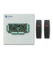 Control de Accesos CDVI CDVI 2DEKIT 2DEKIT | Kit expansor de 2 puertas CA-A470-A con gabinete metálico, dos lectores de proximid