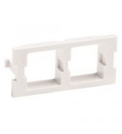  Face Plate COMMSCOPE COMMSCOPE 760008664 M30FP-2RJ45-262 | 760008664 | Carcasa adaptadora de doble puerto tipo FP, blanca - COM