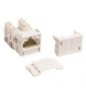 Jacks & Plug COMMSCOPE COMMSCOPE 107321739 M1BH-H-262 | 107321739 | Jack M1 Categoría 3 U/UTP, blanco - COMMSCOPE.