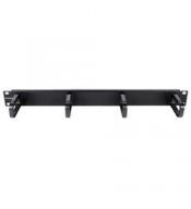  Organizadores de Cableado COMMSCOPE COMMSCOPE 760038240 HCM-19-SS-1U | 760038240 | Organizador de Patch Cord 1U, Negro - COMMSC