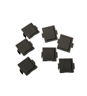 Face Plate COMMSCOPE COMMSCOPE 107065583 M20AP-003 | 107065583 | Tapa ciega para faceplate, serie M, color negro, paquete de 10