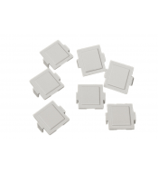Face Plate COMMSCOPE COMMSCOPE 107067951 M20AP-270 | 107067951 | Tapa ciega para faceplate, serie M, color gris, paquete de 100