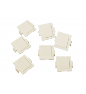 Face Plate COMMSCOPE COMMSCOPE 107067860 M20AP-246 | 107067860 | Tapa ciega para faceplate, serie M, color marfil, paquete de 1