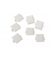 Face Plate COMMSCOPE COMMSCOPE 107067928 M20AP-262 | 107067928 | Tapa ciega para faceplate, serie M, color blanco, paquete de 1