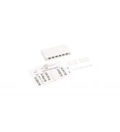 Face Plate COMMSCOPE COMMSCOPE 106658156 M112SMB-262 | 106658156 | Caja de montaje en superficie tipo M112, doce puertos, color