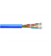 Cable U/UTP F/UTP COMMSCOPE COMMSCOPE 884034614/10 CS24R BLU C5E 4 | 884034614/10 | Cable U/UTP, Cat 5e, sin plenum, chaqueta az