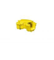Porta Cables COMMSCOPE COMMSCOPE FGS-SH4E-B FGS-SH4E-B | Codo horizontal de 4"x 6" a 45 grados, 2 uniones, guía de fibra, color
