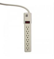 Supresores de Picos (SPD´S) Smartbitt SMARTBITT SBSS-550J6USB SBSS-550J6USB | SMARTBITT Supresor de Picos 550J, 6 Contactos, Re