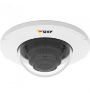 Domo AXIS AXIS M3016 M3016 | 01152-001 AXIS Mini domo fijo interiores, techo o pared, Lente fija máx 3 MP a 30 fps con WDR.