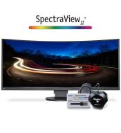 Monitores LCD NEC NEC EX341R-BK-SV EX341R-BK-SV | NEC Multisync EX341R-BK con SPECTRAVIEWI II EA PANTLE, Monitor LCD retroilumin