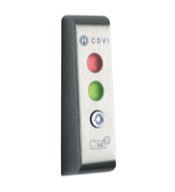 Control de Accesos CDVI CDVI SIS SIS | CDVI Pantalla metálica de encendido/apagado y timbre. Montaje superficial