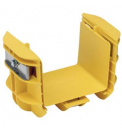 Porta Cables PANDUIT PANDUIT FRBC4X4YL FRBC4X4YL | Acoplador QuikLock FiberRunner 4x4, Panduit