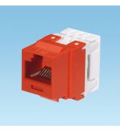 Jacks & Plug PANDUIT PANDUIT NK688MRD NK688MRD | Jack Cat 6 NetKey rojo PANDUIT
